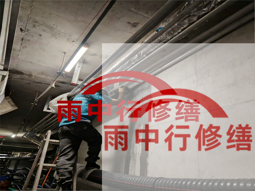 镇江电网地下室堵漏案例