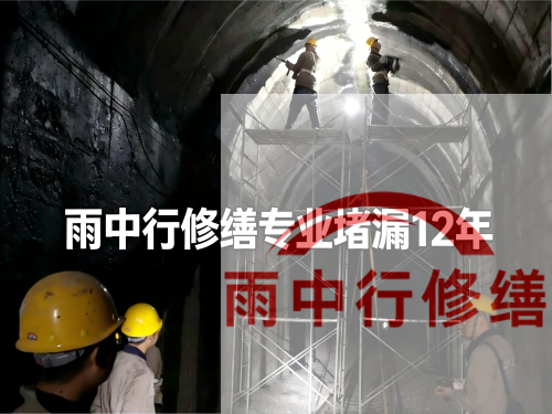镇江长安镇隧道堵漏工程案例